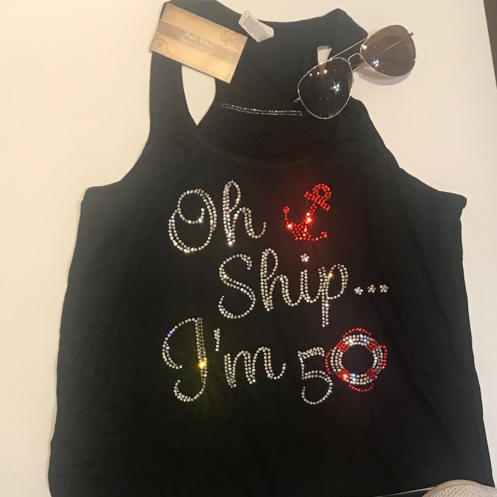 Bling 🎁 50th BDay Tank 🎁 Medium
